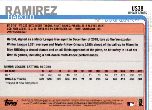 2019 Topps On Demand Mini Pick Your Card US1-US150 Print Run ~291 - Picture 62 of 238