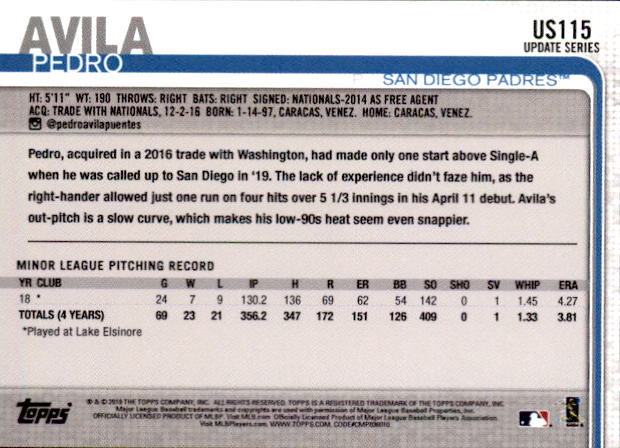 2019 Topps On Demand Mini Pick Your Card US1-US150 Print Run ~291 - Picture 188 of 238