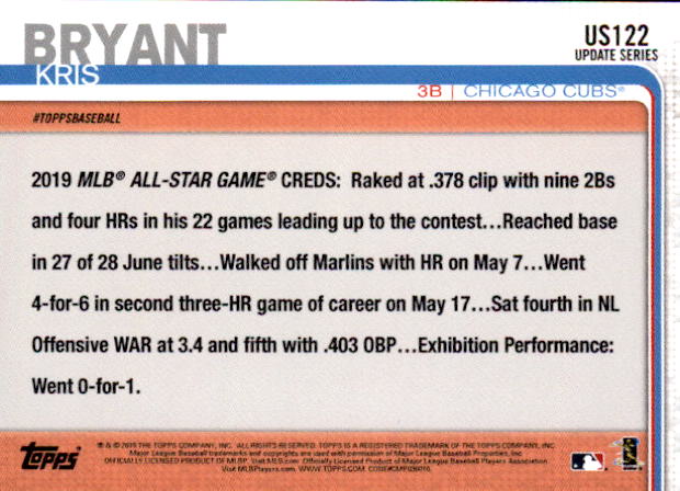 2019 Topps On Demand Mini Pick Your Card US1-US150 Print Run ~291 - Picture 200 of 238