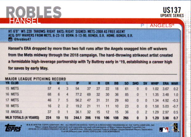 2019 Topps On Demand Mini Pick Your Card US1-US150 Print Run ~291 - Picture 222 of 238
