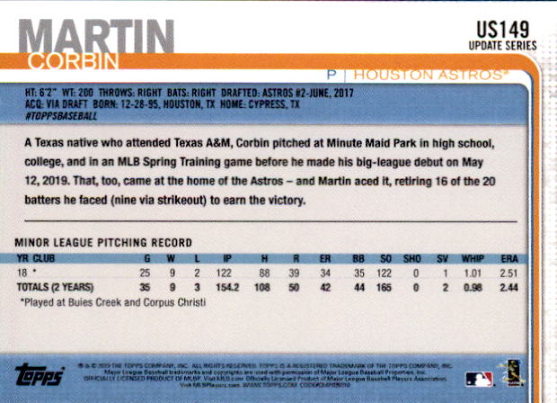 2019 Topps On Demand Mini Pick Your Card US1-US150 Print Run ~291 - Picture 238 of 238