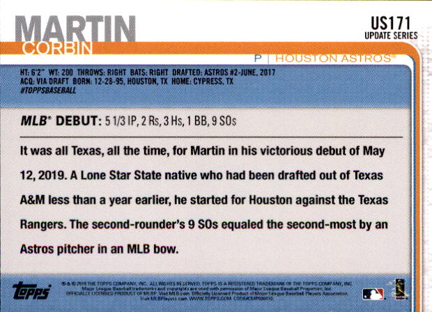 2019 Topps On Demand Mini Pick Your Card US151-US300 Print Run ~291 - Picture 38 of 246