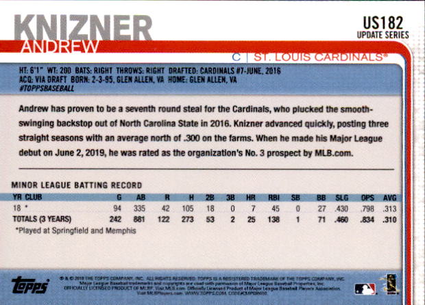 2019 Topps On Demand Mini Pick Your Card US151-US300 Print Run ~291 - Picture 58 of 246