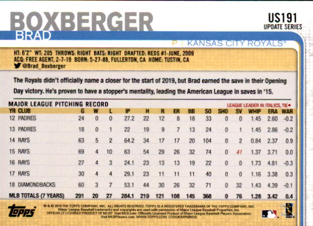 2019 Topps On Demand Mini Pick Your Card US151-US300 Print Run ~291 - Picture 70 of 246