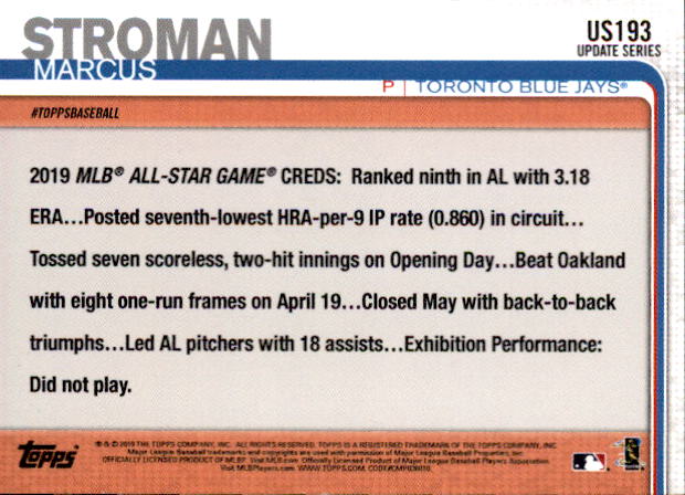 2019 Topps On Demand Mini Pick Your Card US151-US300 Print Run ~291 - Picture 74 of 246