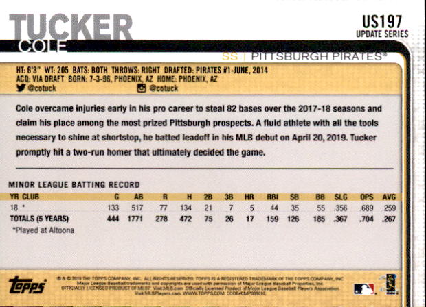 2019 Topps On Demand Mini Pick Your Card US151-US300 Print Run ~291 - Picture 82 of 246