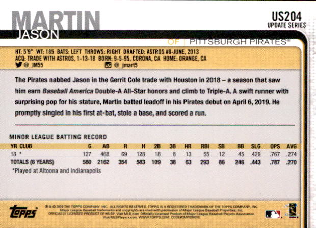 2019 Topps On Demand Mini Pick Your Card US151-US300 Print Run ~291 - Picture 94 of 246