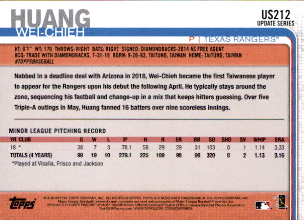 2019 Topps On Demand Mini Pick Your Card US151-US300 Print Run ~291 - Picture 108 of 246