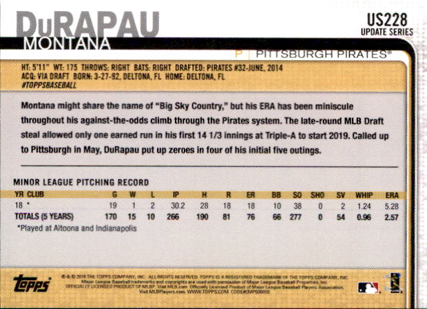 2019 Topps On Demand Mini Pick Your Card US151-US300 Print Run ~291 - Picture 134 of 246