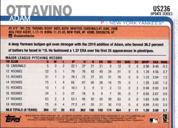 2019 Topps On Demand Mini Pick Your Card US151-US300 Print Run ~291 - Picture 148 of 246
