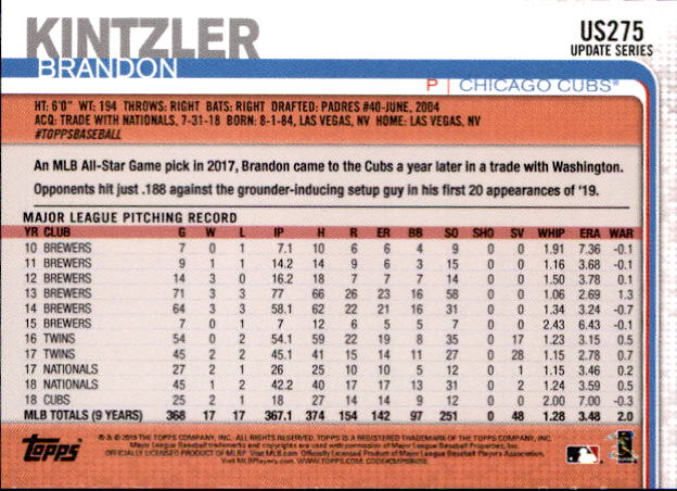 2019 Topps On Demand Mini Pick Your Card US151-US300 Print Run ~291 - Picture 206 of 246