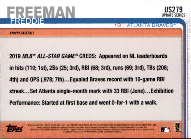 2019 Topps On Demand Mini Pick Your Card US151-US300 Print Run ~291 - Picture 214 of 246