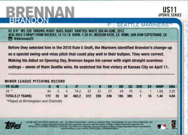 2019 Topps On Demand Mini Blue Pick Your Card US1-US300 #/10 - Picture 8 of 76