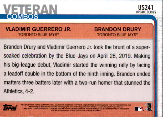 2019 Topps On Demand Mini Blue Pick Your Card US1-US300 #/10 - Picture 56 of 76