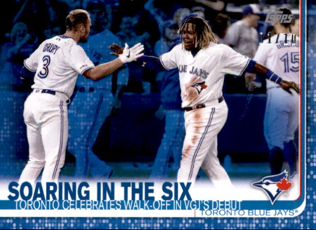2019 Topps On Demand Mini Blue Pick Your Card US1-US300 #/10 - Picture 55 of 76