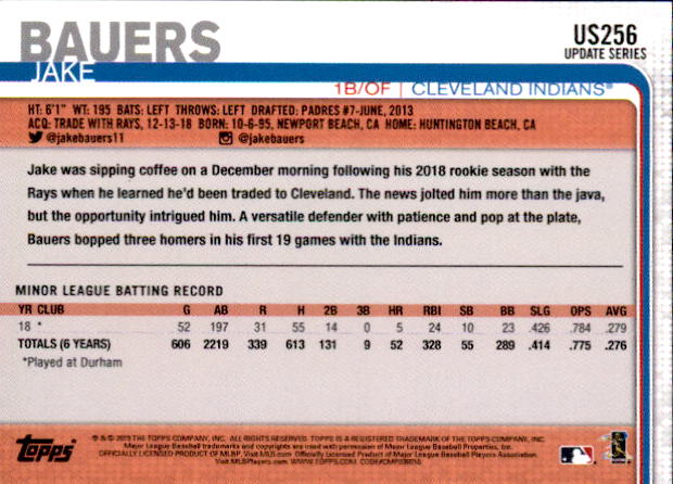2019 Topps On Demand Mini Blue Pick Your Card US1-US300 #/10 - Picture 62 of 76
