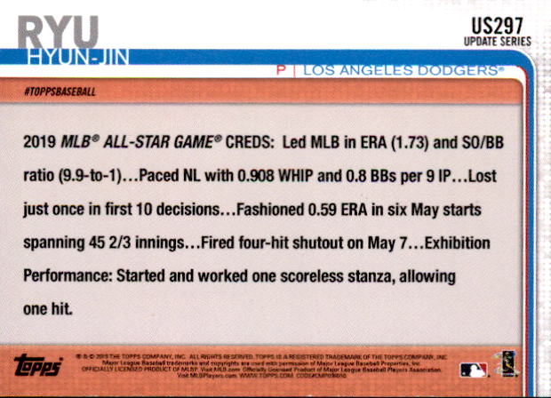 2019 Topps On Demand Mini Blue Pick Your Card US1-US300 #/10 - Picture 76 of 76